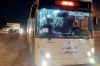 خدمات دهی رایگان اتوبوسرانی آبادان به زائران اربعین حسینی